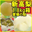 【ジャンボな新高梨】福島県かやばの梨(1.8kg箱3〜5玉入) 【発送時期:10月下旬頃〜11月上旬頃まで予定】 | 日本全国各地のお取り寄せモール風土jp