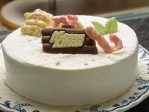 純白チーズ・Xマス〜マンゴーソース添え | 日本全国各地のお取り寄せモール風土jp