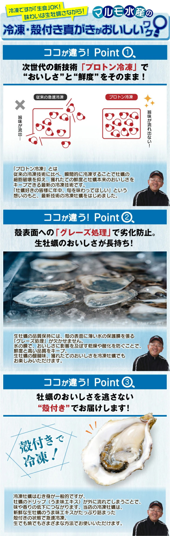 【送料無料】《九十九島産》冷凍 殻付き生牡蠣 真がき 12個/開け方ガイド付/マルモ水産 北海道・沖縄は別途送料850円 | 日本全国各地のお取り寄せモール風土jp