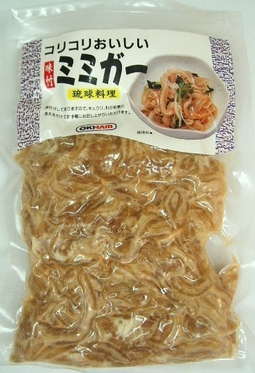 琉球料理 味付ミミガー240g 冷凍 オキハム 通販 お取り寄せ 琉球料理 味付ミミガー240g 冷凍 オキハム 通販 お取り寄せ