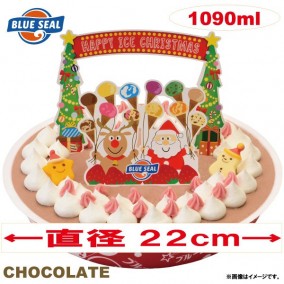 【ブルーシール】2017クリスマスアイスケーキ(12フレーバー)※代金引換ご利用不可 | 日本全国各地のお取り寄せモール風土jp