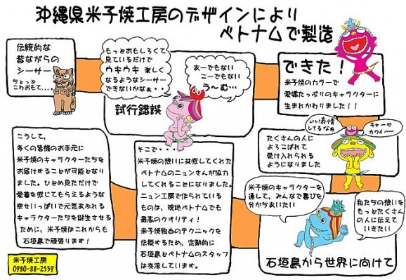 米子焼シーサー【ゲラS・青】米子焼工房 | 日本全国各地のお取り寄せモール風土jp