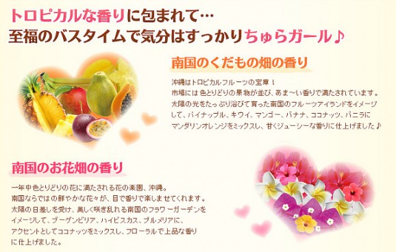 入浴剤【琉球美肌 南国(パラダイス)の湯 お花畑 】うるまバイオ | 日本全国各地のお取り寄せモール風土jp