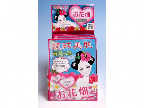 入浴剤【琉球美肌 南国(パラダイス)の湯 お花畑 】うるまバイオ 画像 | 日本全国各地のお取り寄せモール風土jp
