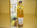 沖縄夏実パインジュース・無添加果汁１００％・５００ｍｌ瓶入り