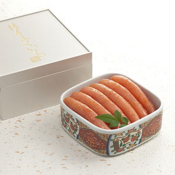 【贈答用】辛子明太子 有田焼器入り 300g(AT−30) 画像 | 日本全国各地のお取り寄せモール風土jp