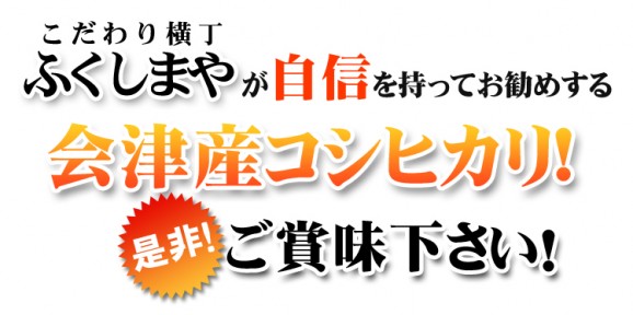 【令和元年産】会津産コシヒカリ(10kg) | 日本全国各地の名産品やお土産のお取り寄せモール 風土jp