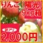 【訳あり】陽光りんご9kg箱(品種:陽光 20玉〜50玉入)2,000円ポッキリ 【発送時期:10月17日〜11月10日頃まで予定】
