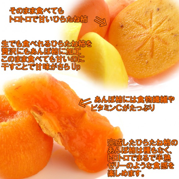 【送料無料】 福島名産 ひらたね柿のあんぽ柿 (200g×4) | 日本全国各地のお取り寄せモール風土jp