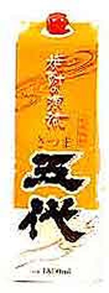 検索結果 ： パティスリーララ 紅茶 | 日本全国各地の名産品やお土産のお取り寄せモール 風土jp 山元 「さつま五代」25度1800ml