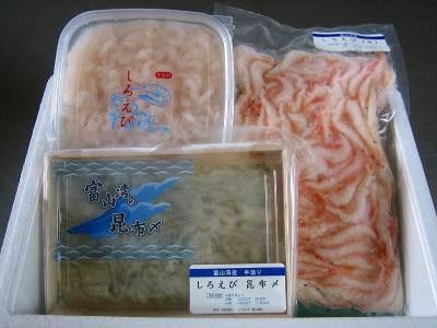 食べ尽くしシロエビ3点セット 【富山湾の宝石セット】 | 日本全国各地のお取り寄せモール風土jp