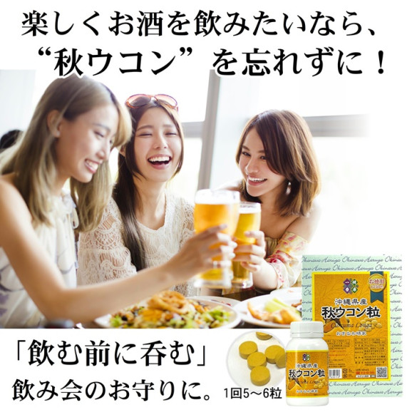 沖縄県産 秋ウコン粒 お徳用 350g(約1750粒) 送料無料 | 日本全国各地のお取り寄せモール風土jp