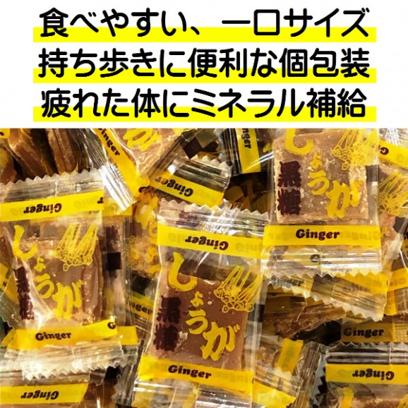 しょうが黒糖 480g(個包装込) | 日本全国各地のお取り寄せモール風土jp