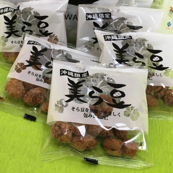 美ら豆 黒糖味 (10gx8個入) ×12袋 | 日本全国各地の名産品やお土産のお取り寄せモール 風土jp