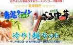 「秋田・冷し中華＆ざる中華」冷し麺セット