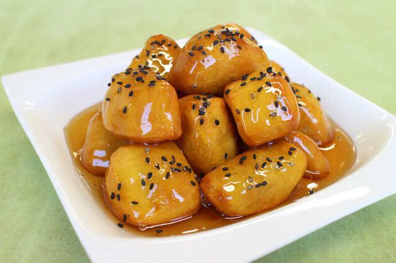 【冷凍】大学いも（1箱 500g入り）