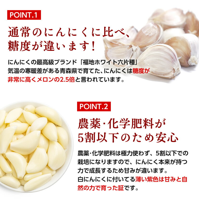 【青森県産★にんにく!】 抑臭 にんにく 500g 【青森県産】【送料無料】【白にんにく】【臭くないにんにく】【おうち時間】【にんにく料理】【健康】 画像 | 日本全国各地のお取り寄せモール風土jp