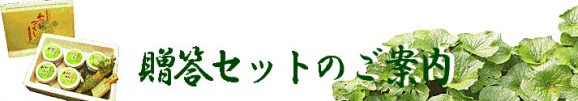 贈答品わさび【6点+茶セット】 画像 | 日本全国各地のお取り寄せモール風土jp